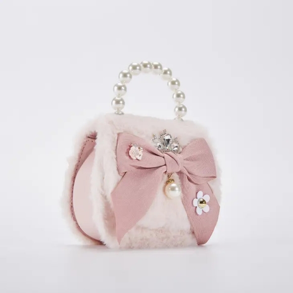 'Princess Charlotte' Pink Purse - Picture 2 of 5